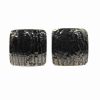 Wood Effect Black Cufflinks