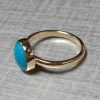 turquoise gold ring