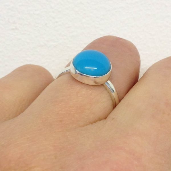 turquoise silver ring