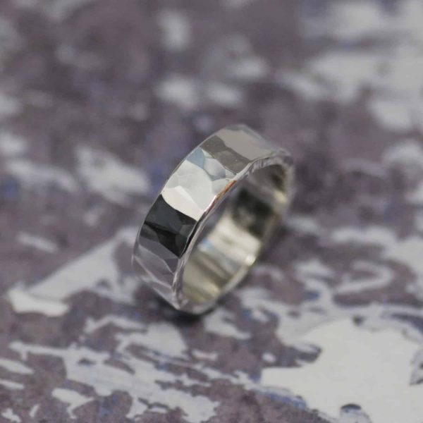 Recycled Silver Wedding Ring