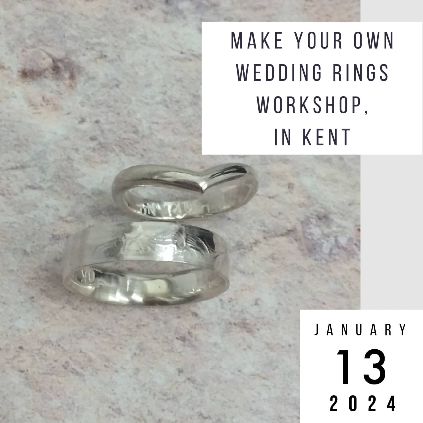 Make Wedding Rings 13 January 2024 Elizabeth Anne Norris Jewellery   1 13 January 2024 Make Your Own Wedding Rings Workshop 